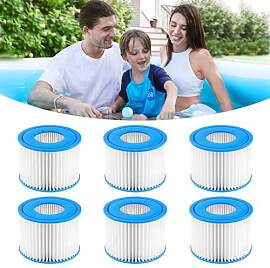 Shyllin Filter VI Für Pool, 6-Teiliges Set,