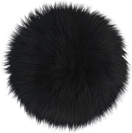 Sibba Flauschiger Teppich Stuhl 30 cm Rund