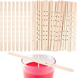 Sibba hölzerne Kerze Dochthalter 50 Pcs