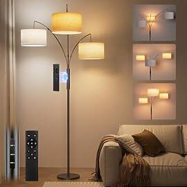 SIBRILLE 36W Bogenlampe Stehlampe Wohnzimmer,