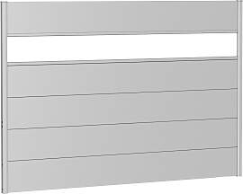 Sichtschutzelement BIOHORT, grau (dunkelgrau,