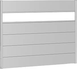Sichtschutzelement BIOHORT, grau (dunkelgrau,
