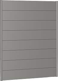 Sichtschutzelement BIOHORT, grau (dunkelgrau,