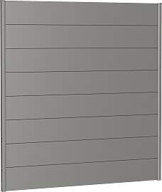 Sichtschutzelement BIOHORT, grau (dunkelgrau,
