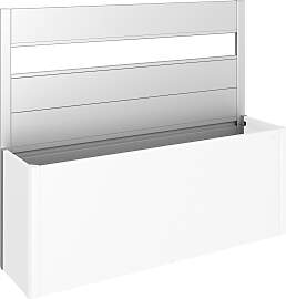 Sichtschutzelement BIOHORT, grau (dunkelgrau,