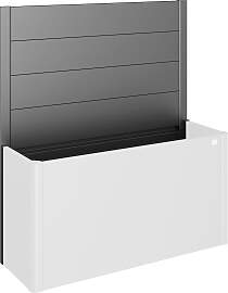 Sichtschutzelement BIOHORT, grau (dunkelgrau,