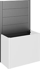 Sichtschutzelement BIOHORT, grau (quarzgrau,