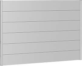 Sichtschutzelement BIOHORT, silber (silberfarben,