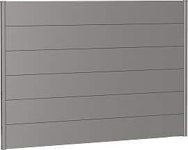 Sichtschutzelement BIOHORT, silber (silberfarben,