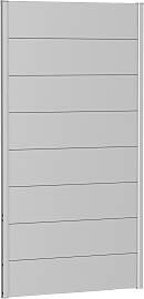 Sichtschutzelement BIOHORT, silber (silberfarben,