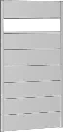 Sichtschutzelement BIOHORT, silber (silberfarben,