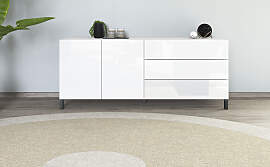 Sideboard BORCHARDT MÖBEL "Sophia, Grifflos