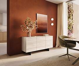 Sideboard Cuor 150 cm Keramik Laminam® Travertino 
