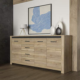 Sideboard FORTE "San Cayetano", braun