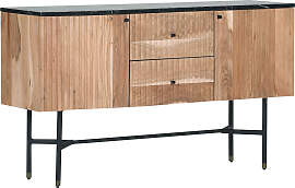 Sideboard GUTMANN FACTORY, beige (natur), B:140cm