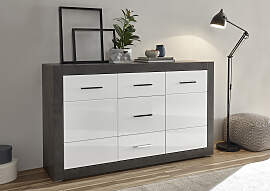Sideboard HOME AFFAIRE "Etero", grau