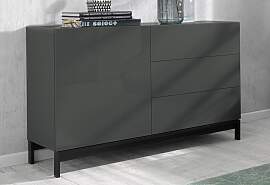 Sideboard HOME AFFAIRE "Metis", grau