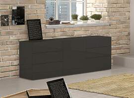Sideboard HOME AFFAIRE "Metis", grau