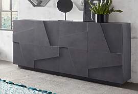 Sideboard HOME AFFAIRE "PING", grau