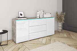 Sideboard HOME AFFAIRE "VERA, grifflos", 