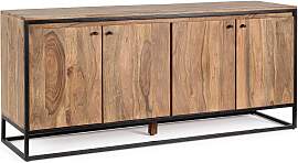 Sideboard Nartan aus Sheesham-Holz, modern massiv, 