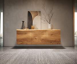 Sideboard New Live-Edge 145 cm Eiche Natur 3