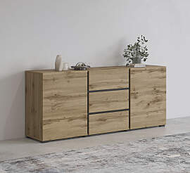 Sideboard OTTO HOME "Cross, Breite 150 cm,