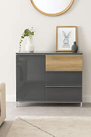 Sideboard OTTO HOME "Onyx, Kommode mit 3