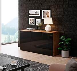 Sideboard OTTO HOME "PARIS", schwarz