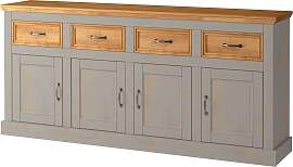 Sideboard OTTO HOME "Selma", grau (grau, 