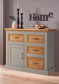 Sideboard OTTO HOME "Selma", grau (grau, 