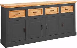 Sideboard OTTO HOME "Selma", schwarz