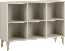 Sideboard PAIDI "JONTE in Beige, 6 offene