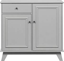 Sideboard WOOOD "Lily", grau, B:98cm