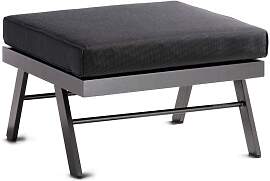 Sieger Auckland Loungehocker Aluminium/Sunproof