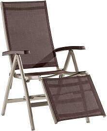 Sieger Bodega Relaxsessel Aluminium/Textilene