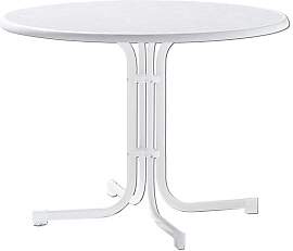 Sieger Boulevard Klapptisch Ø100cm Stahl/Mecalit