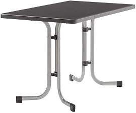 Sieger Boulevard Klapptisch 115x70cm Stahl/Mecalit