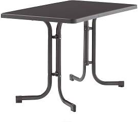 Sieger Boulevard Klapptisch 115x70cm Stahl/Mecalit