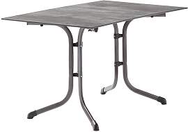 Sieger Boulevard Klapptisch 120x80cm Stahl/Polytec