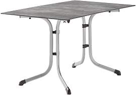 Sieger Boulevard Klapptisch 120x80cm Stahl/Polytec