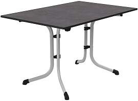 Sieger Boulevard Klapptisch 120x80cm Stahl/Vivodur