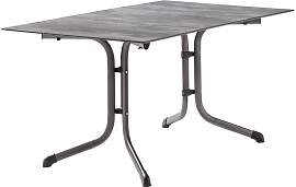 Sieger Boulevard Klapptisch 140x90cm Stahl/Polytec