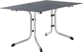 Sieger Boulevard Klapptisch 140x90cm Stahl/Polytec
