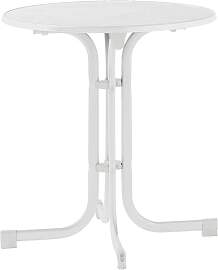 Sieger Boulevard Klapptisch Ø70cm Stahl/Mecalit