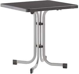 Sieger Boulevard Klapptisch 70x70cm Stahl/Mecalit