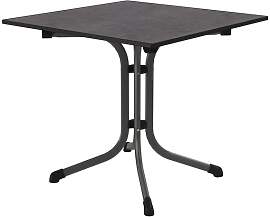 Sieger Boulevard Klapptisch 80x80cm Stahl/Vivodur