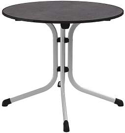 Sieger Boulevard Klapptisch Ø85cm Stahl/Vivodur