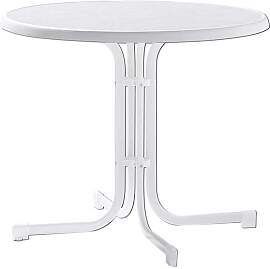 Sieger Boulevard Klapptisch Ø86cm Stahl/Mecalit