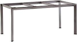 Sieger Gartentisch-Gestell 160x90cm Aluminium